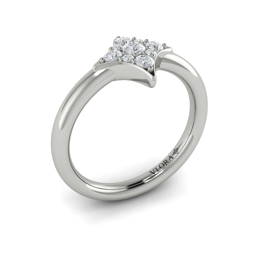 Diamond Cluster Vlora Star Ring