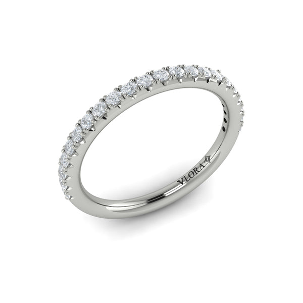 Matching Bands Wedding Band in Platinum by Vlora Bridal
