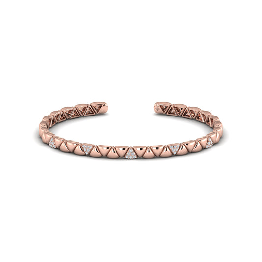 Diamond Trinity Bangle