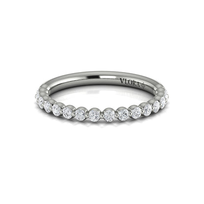 Matching Band for Floating Halo Round Engagement Ring