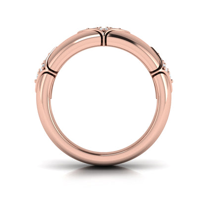 Diamond Cluster Vlora Star Ring