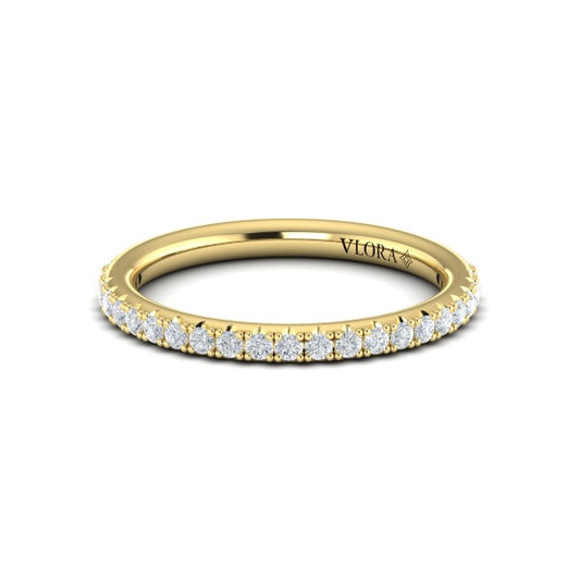 Matching Band for Opulent Oval Halo Engagement Ring