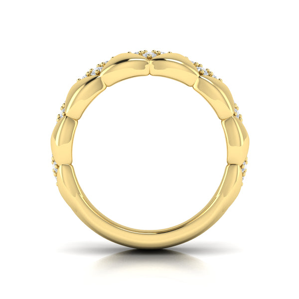 Diamond Tufted Vlora Star Ring