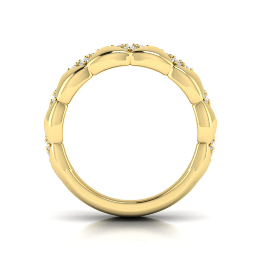 Diamond Tufted Vlora Star Ring