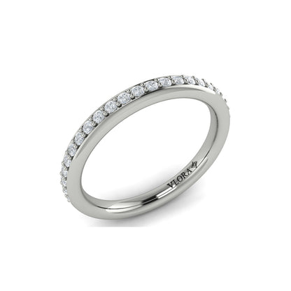 Matching Bands Wedding Band in Platinum by Vlora Bridal