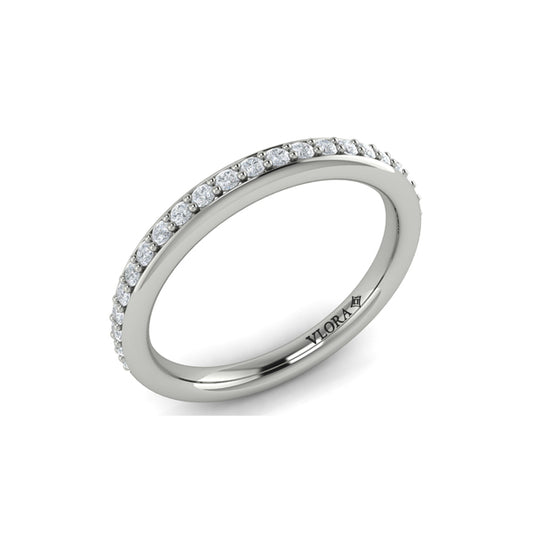 Matching Bands Wedding Band in Platinum by Vlora Bridal