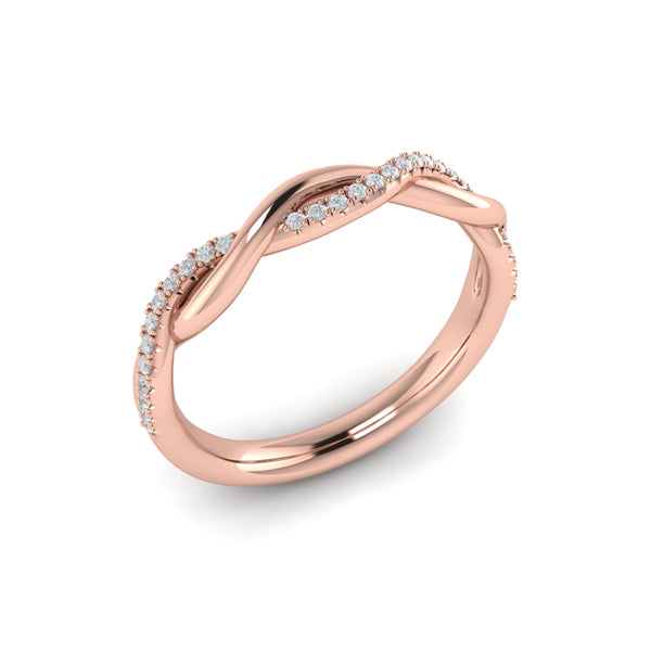 Entwined Stackable Band