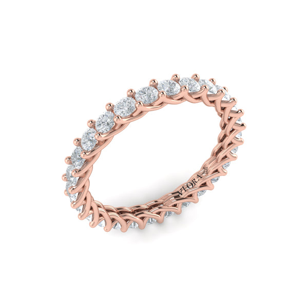 Woven Eternity Ring