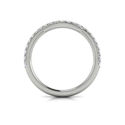 Matching Bands Wedding Band in Platinum by Vlora Bridal