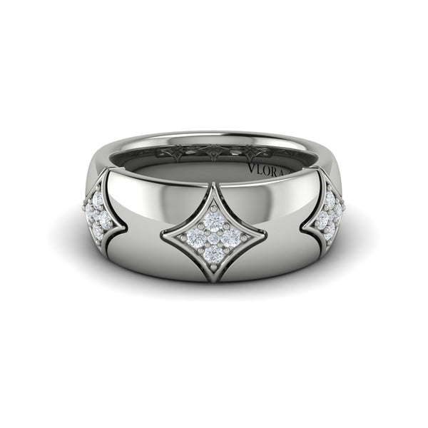 Diamond Cluster Vlora Star Ring