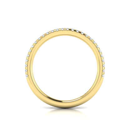 Matching Band for the Bezel Three-Stone Engagement Ring