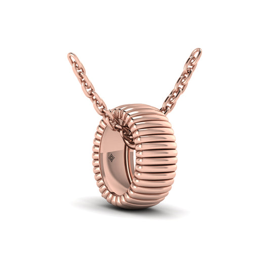 Fluted Ring Pendant