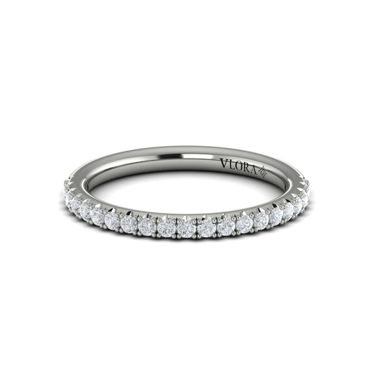 Matching Bands Wedding Band in Platinum by Vlora Bridal