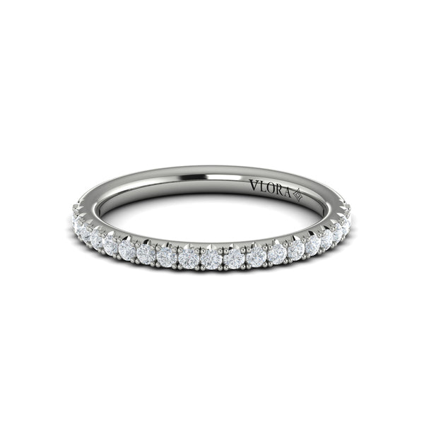 Matching Bands Wedding Band in Platinum by Vlora Bridal