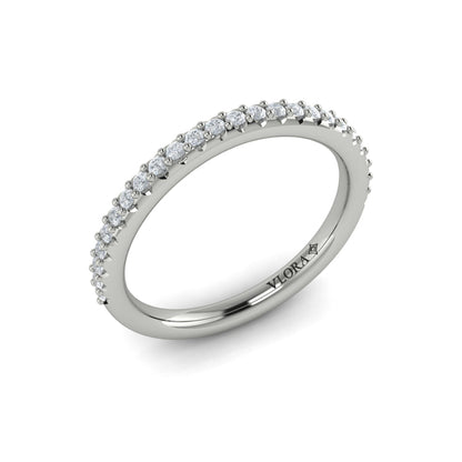Matching Bands Wedding Band in Platinum by Vlora Bridal