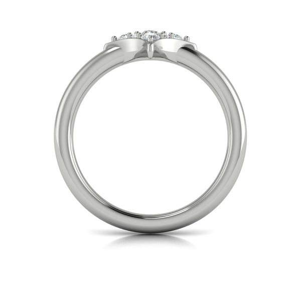 Diamond Cluster Vlora Star Ring