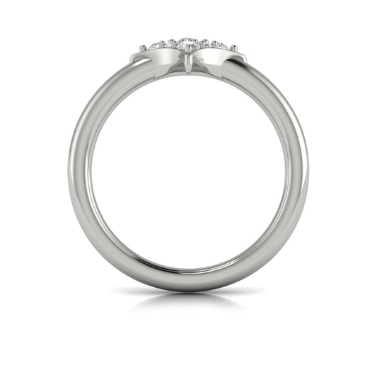 Diamond Cluster Vlora Star Ring