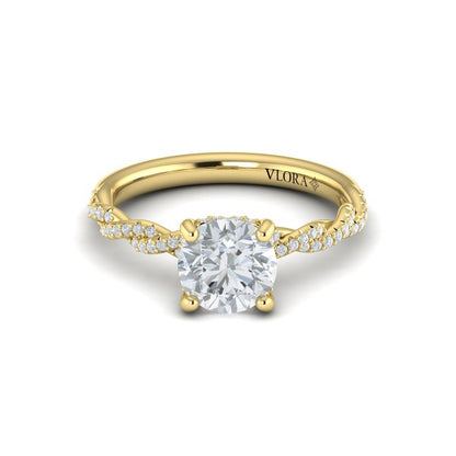 Entwined Engagement Ring
