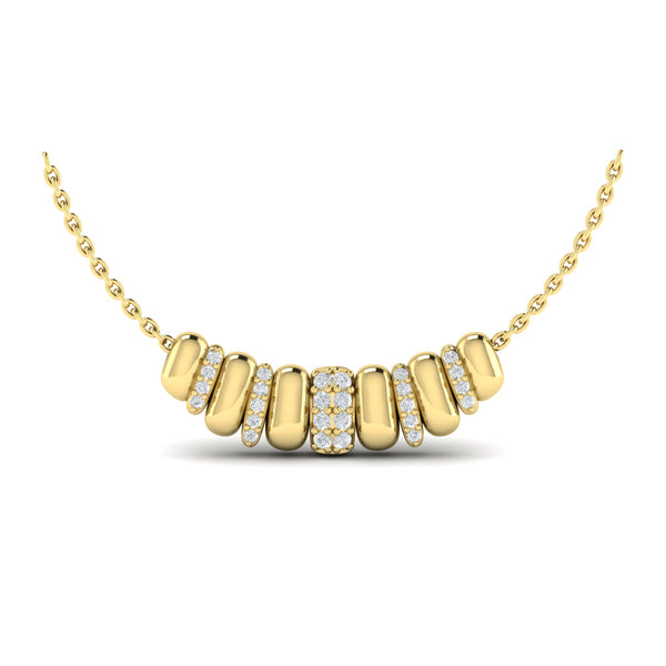 Beaded Line Necklace