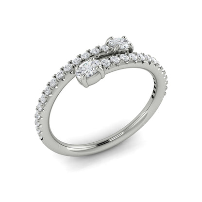 Stackable Bands Wedding Band in Platinum by Vlora Bridal