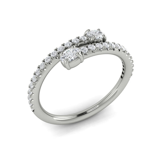 Stackable Bands Wedding Band in Platinum by Vlora Bridal