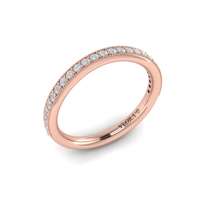 Matching Band for Grace Oval Engagement Ring