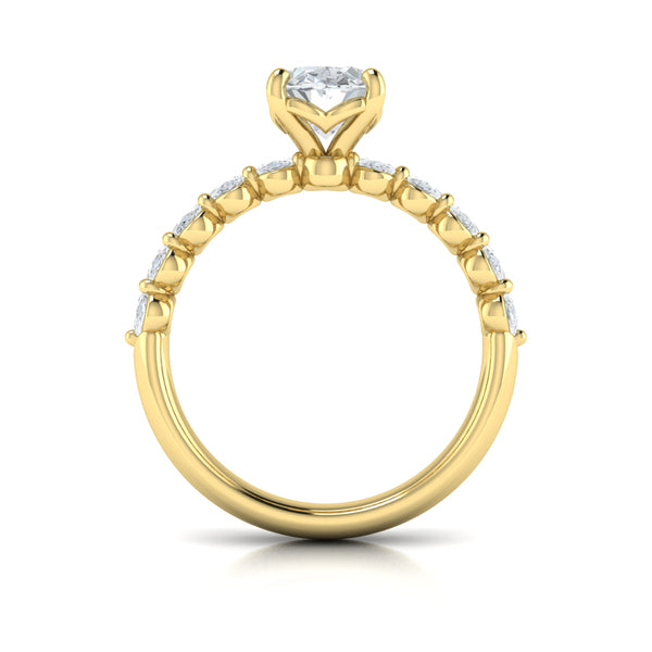 Eternal Oval Engagement Ring