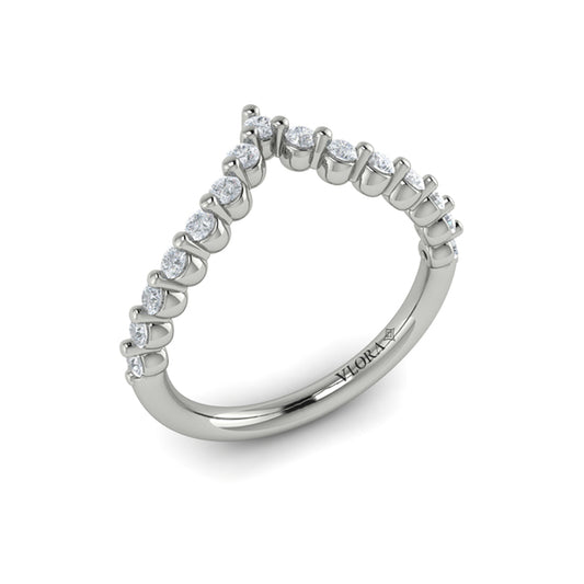 Diamond Chevron Ring