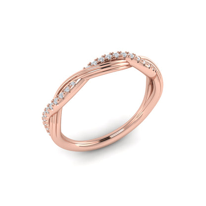 Entwined Stackable Band