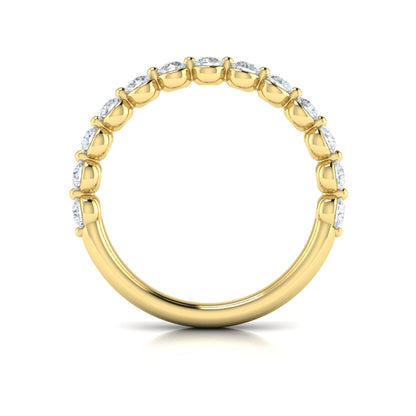 Refined Round Diamond Band