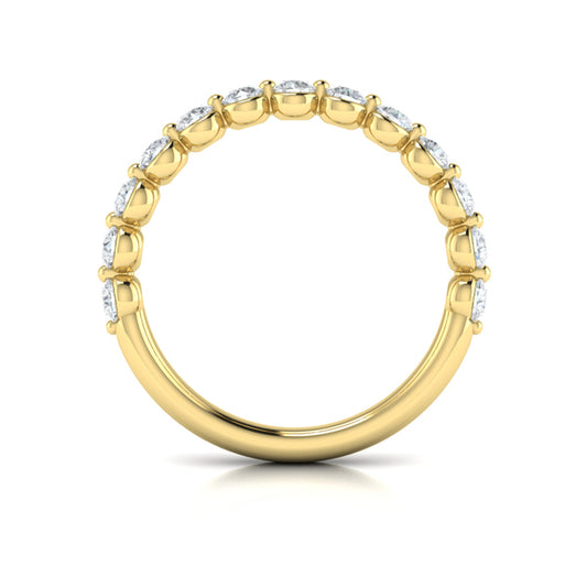 Refined Round Diamond Band