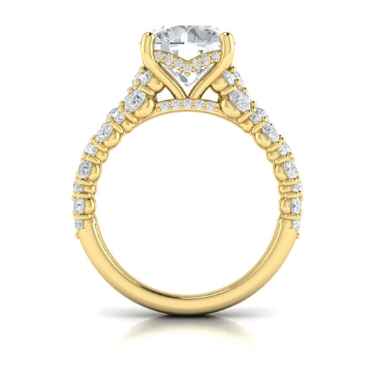 Mosaic Engagement Ring