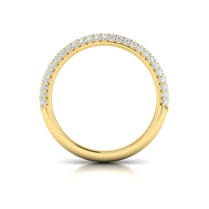 Bold Pavé Diamond Band