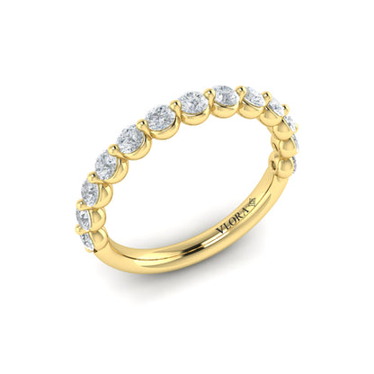 Refined Round Diamond Band