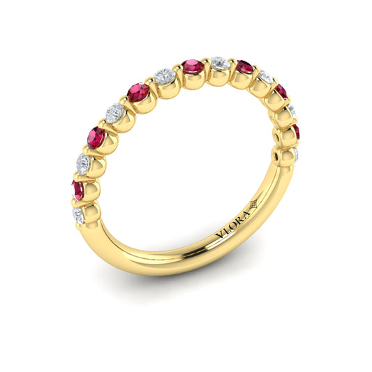 Diamond and Ruby Ring