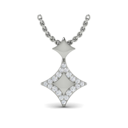 Diamond Vlora Star Pendant Necklace
