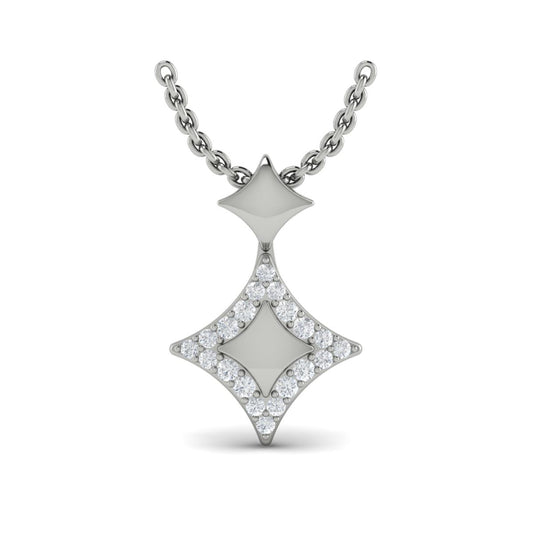 Diamond Vlora Star Pendant Necklace