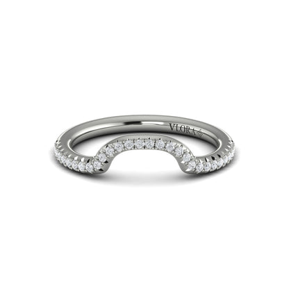 Matching Band for the Bold Elegance Engagement Ring