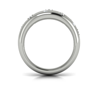 Diamond Vlora Star Dome Ring