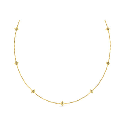 Multi Diamond Vlora Star Necklace