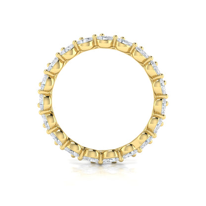 Double Pear Shape Eternity Ring