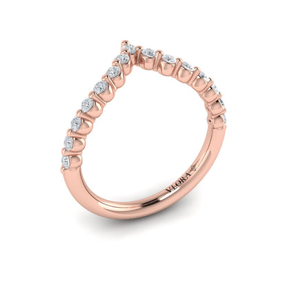 Diamond  Chevron Ring