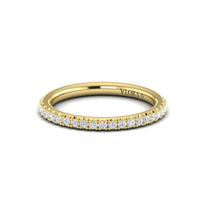 Matching Band for the  Embrace Three-Stone Engagement Ring