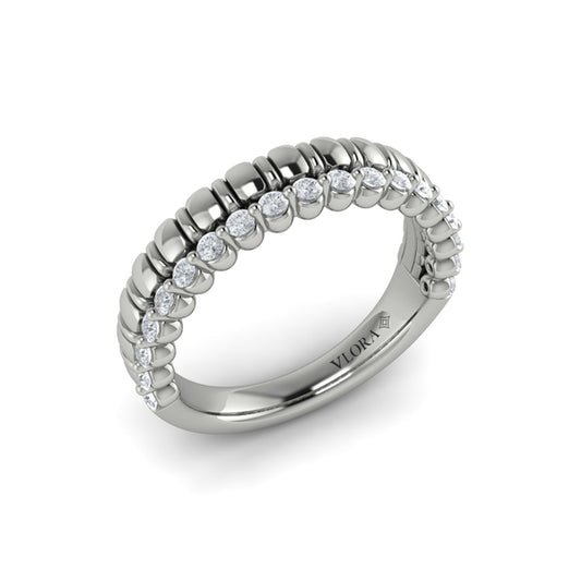 Dimensional Diamond Ring