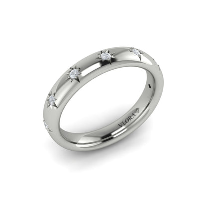 Diamond Vlora Star Ring