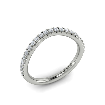 Matching band for Marquise Bezel Diamond Accent Ring
