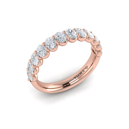 Matching Band for Eternal Oval Engagement Ring