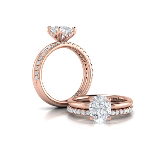 Promise Solitaire Oval Engagement Ring