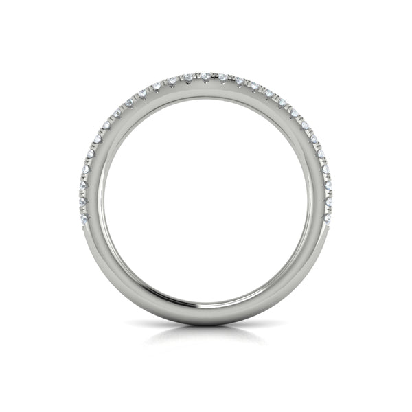 Matching Bands Wedding Band in Platinum by Vlora Bridal
