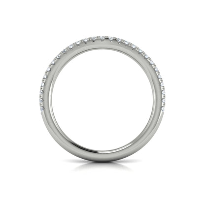 Matching Bands Wedding Band in Platinum by Vlora Bridal